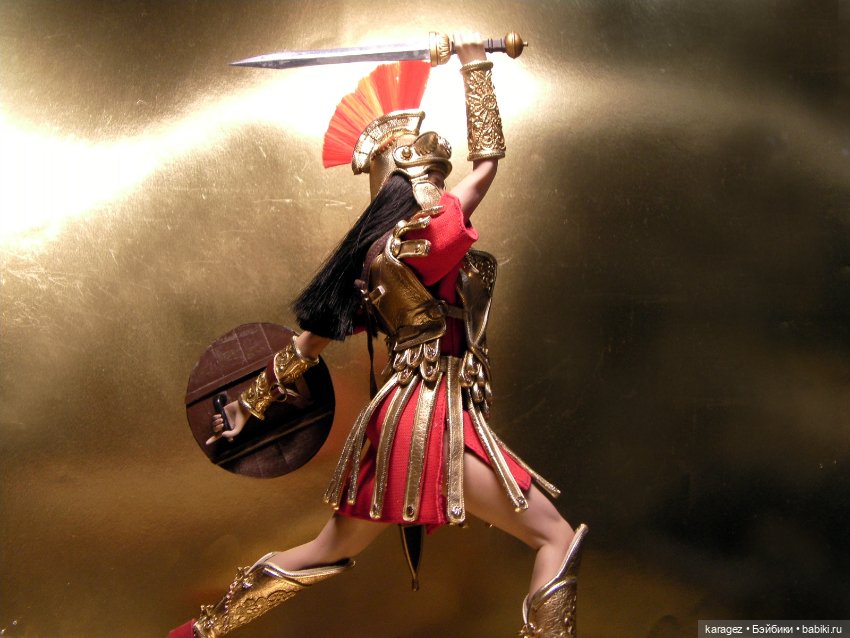 Римская центурионка — Одежда и обувь для кукол своими руками: фото