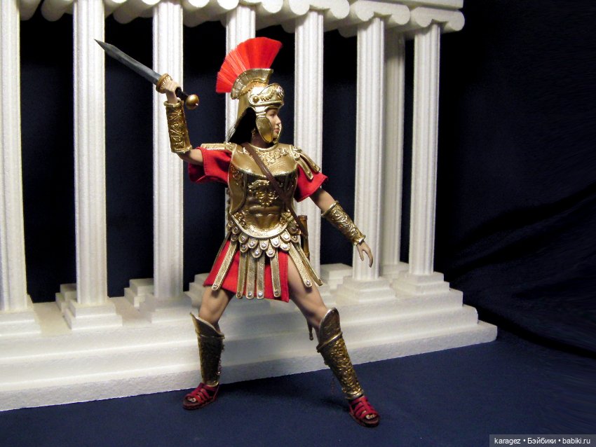 Римская центурионка — Одежда и обувь для кукол своими руками: фото