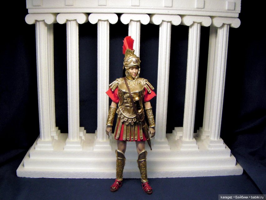 Римская центурионка — Одежда и обувь для кукол своими руками: фото (фото 2)