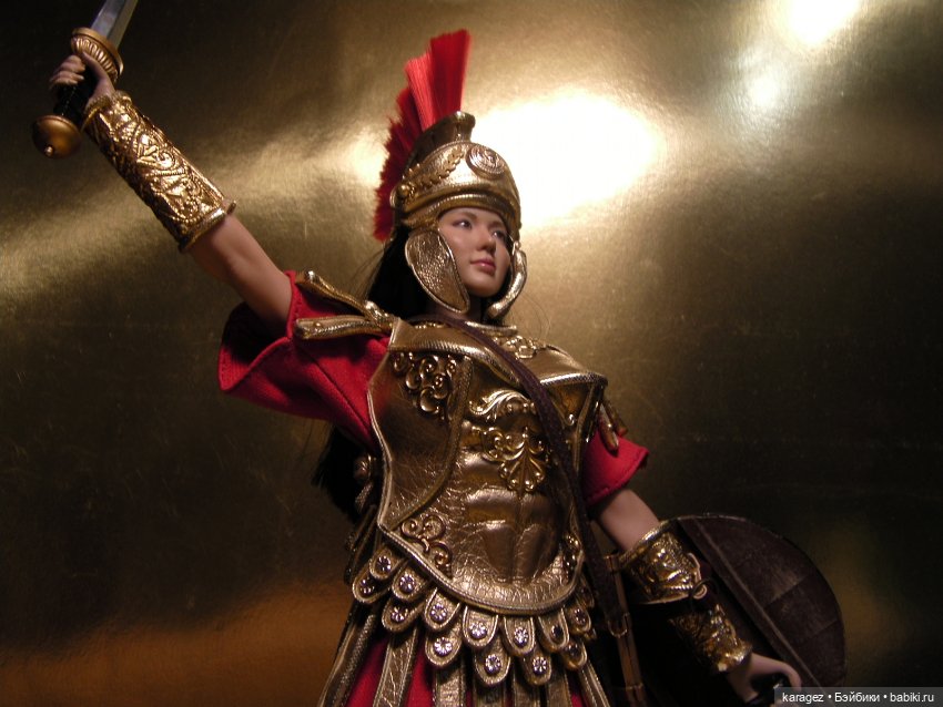 Римская центурионка — Одежда и обувь для кукол своими руками: фото