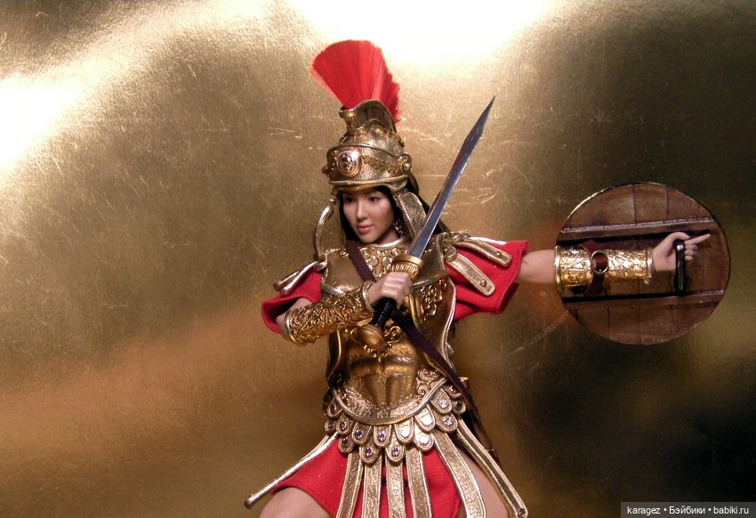 Римская центурионка — Одежда и обувь для кукол своими руками: фото