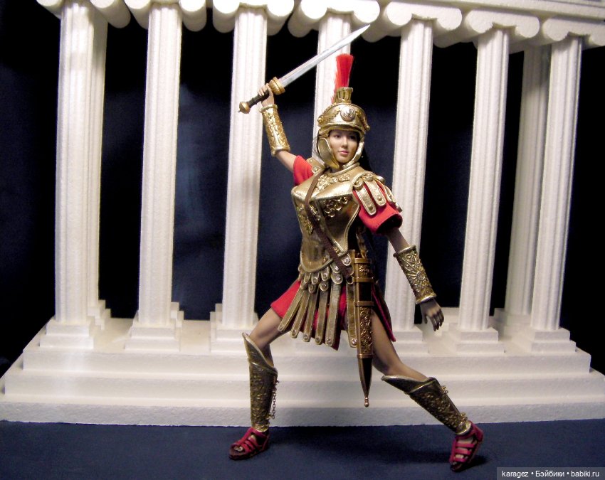 Римская центурионка — Одежда и обувь для кукол своими руками: фото