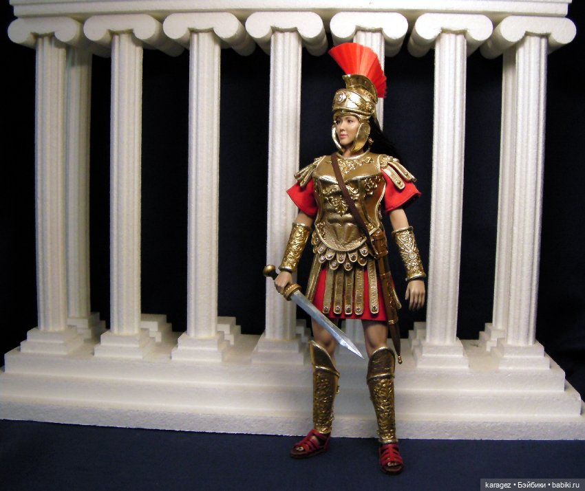 Римская центурионка — Одежда и обувь для кукол своими руками: фото (фото 6)