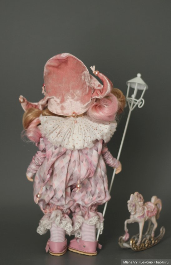 Бонни , клоунесса — Авторские текстильные куклы: Вальдорфские (фото 4)