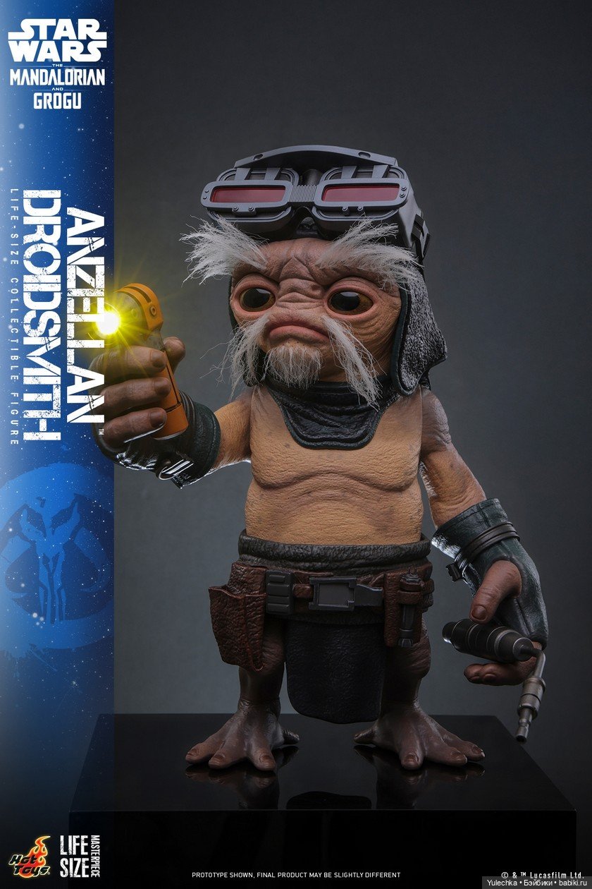 Hot Toys представили Грогу и Анзелланцев 1/1 (фото 3)