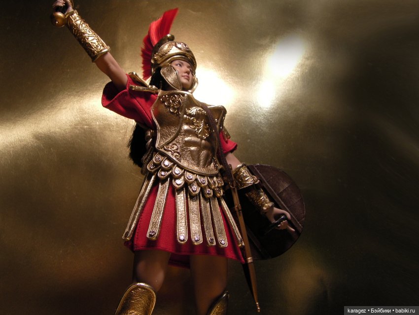 Римская центурионка — Одежда и обувь для кукол своими руками: фото