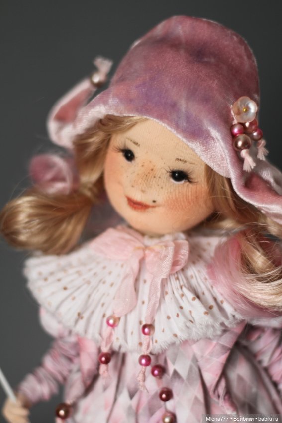 Бонни , клоунесса — Авторские текстильные куклы: Вальдорфские (фото 5)