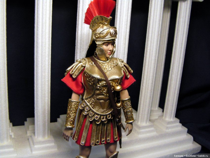 Римская центурионка — Одежда и обувь для кукол своими руками: фото (фото 4)