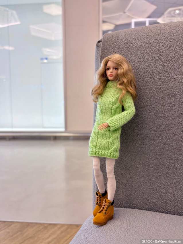 Нам куклы строить и жить помогают 💚 (фото 3)