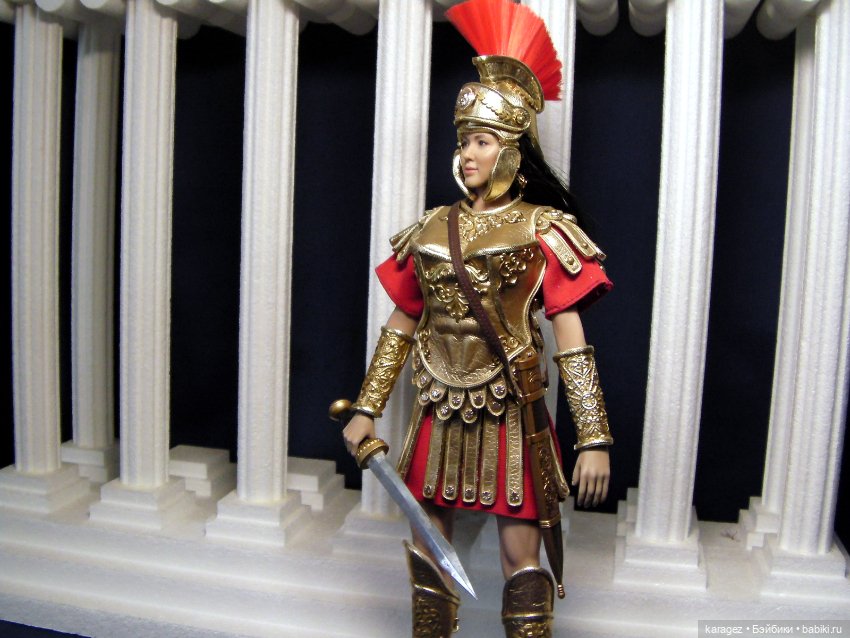 Римская центурионка — Одежда и обувь для кукол своими руками: фото (фото 7)
