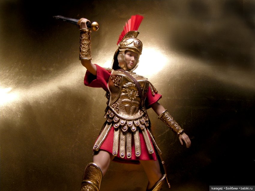 Римская центурионка — Одежда и обувь для кукол своими руками: фото