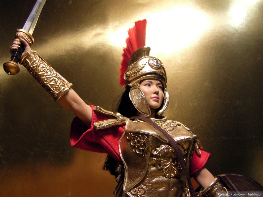 Римская центурионка — Одежда и обувь для кукол своими руками: фото