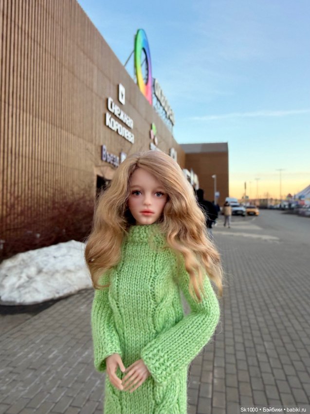 Нам куклы строить и жить помогают 💚