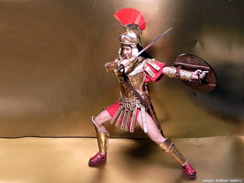 Римская центурионка — Одежда и обувь для кукол своими руками: фото