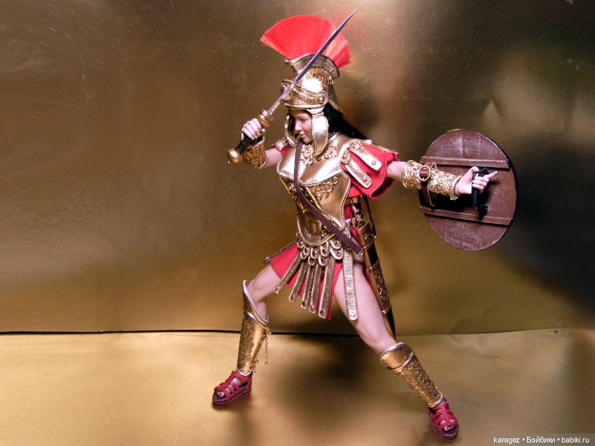 Римская центурионка — Одежда и обувь для кукол своими руками: фото