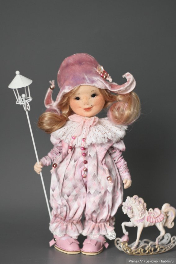 Бонни , клоунесса — Авторские текстильные куклы: Вальдорфские (фото 7)