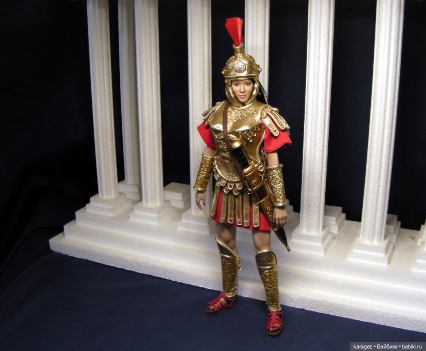 Римская центурионка — Одежда и обувь для кукол своими руками: фото (фото 5)