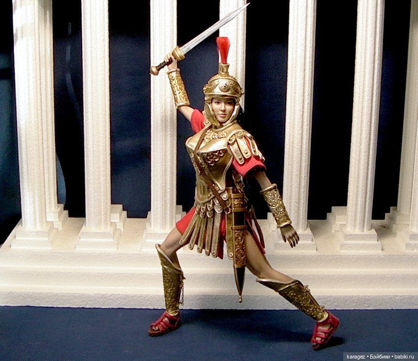 Римская центурионка — Одежда и обувь для кукол своими руками: фото (фото 10)