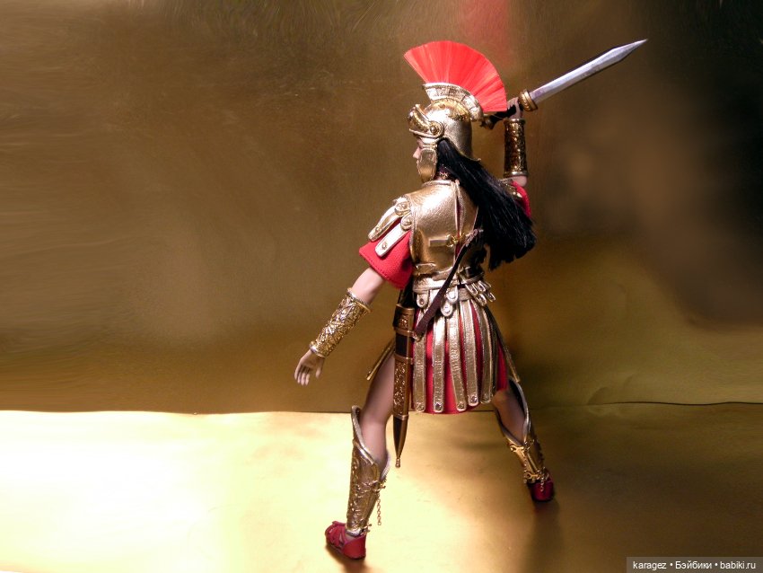 Римская центурионка — Одежда и обувь для кукол своими руками: фото