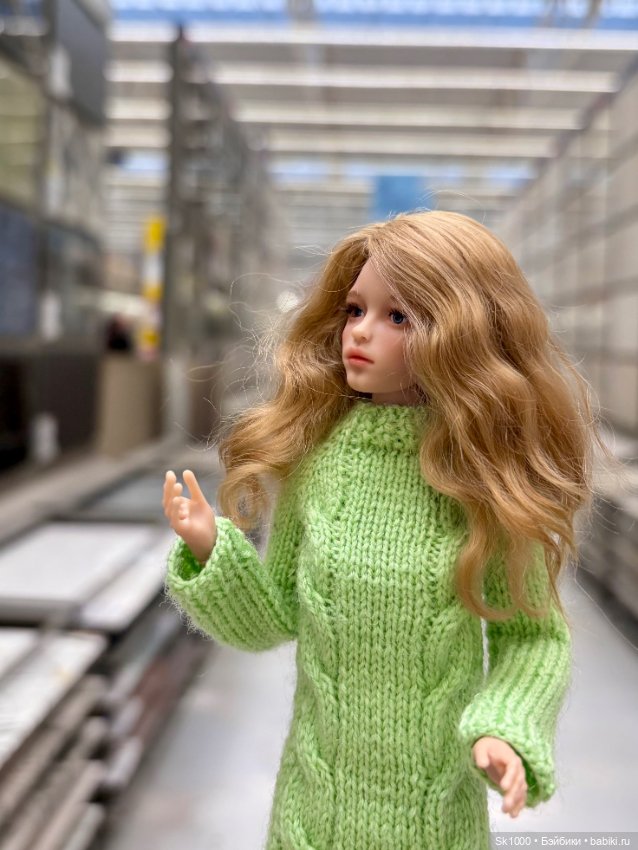 Нам куклы строить и жить помогают 💚 (фото 9)