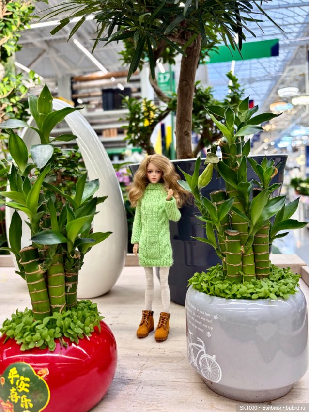 Нам куклы строить и жить помогают 💚