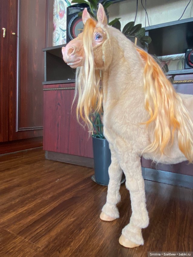 Передняя часть фигурки — Игрушки в смешанной технике (мех и глина): Арт