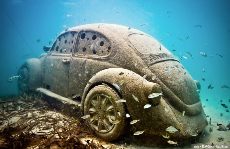 «Тихая эволюция»: Завораживающий музей, который ушел на дно Карибского моря