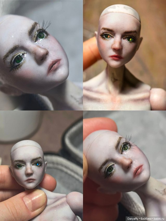 Сирин дома. Впечатление — Авторские шарнирные куклы своими руками: лепка (фото 5)