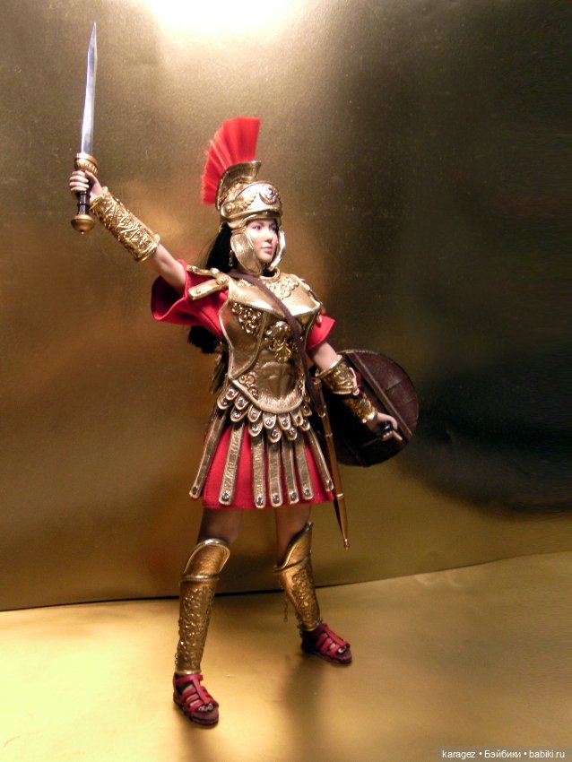 Римская центурионка — Одежда и обувь для кукол своими руками: фото