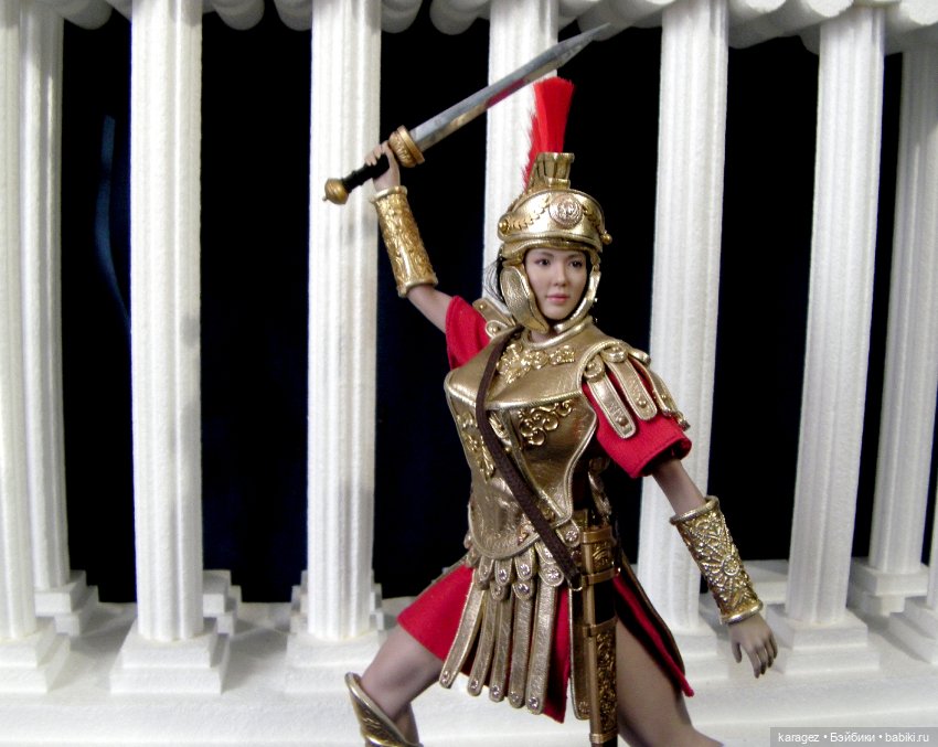Римская центурионка — Одежда и обувь для кукол своими руками: фото
