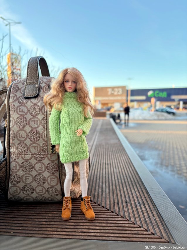 Нам куклы строить и жить помогают 💚 (фото 2)