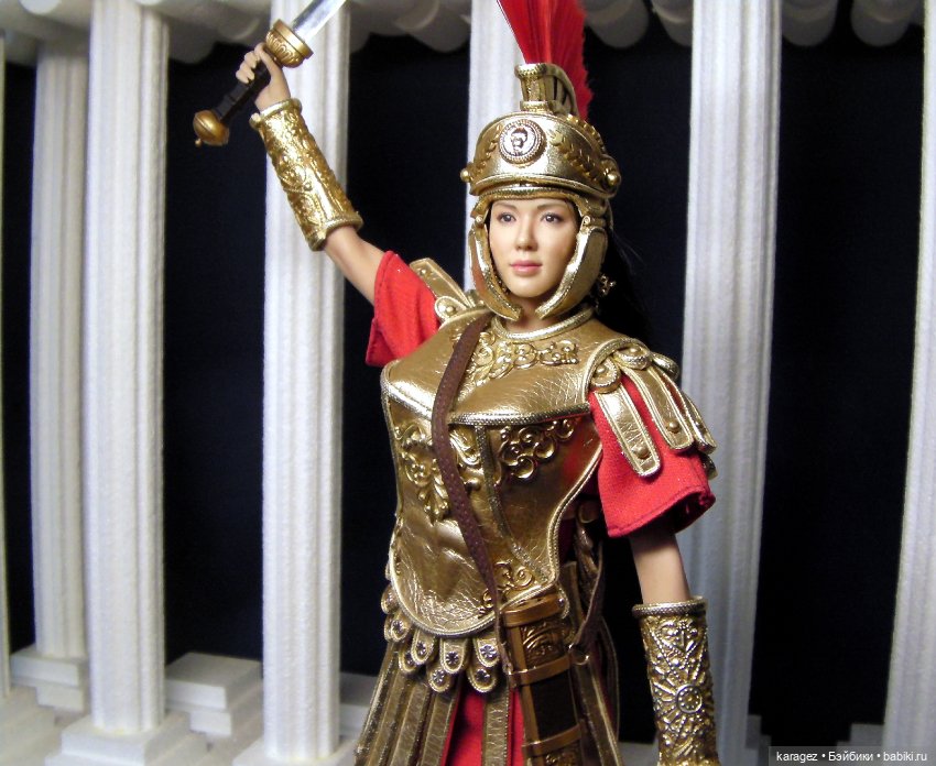 Римская центурионка — Одежда и обувь для кукол своими руками: фото (фото 9)