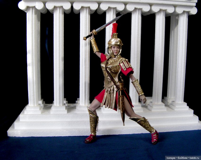 Римская центурионка — Одежда и обувь для кукол своими руками: фото