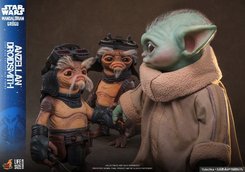 Hot Toys представили Грогу и Анзелланцев 1/1