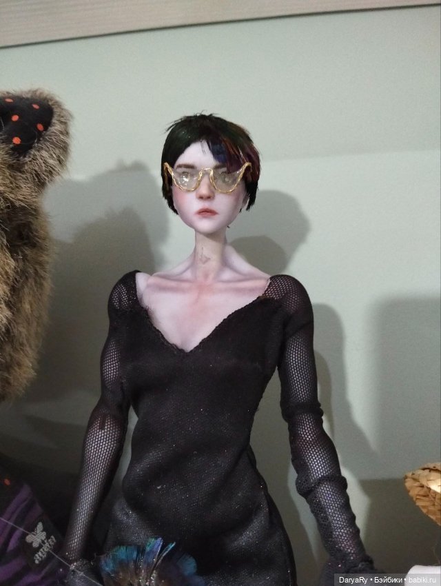 Сирин дома. Впечатление — Авторские шарнирные куклы своими руками: лепка (фото 2)