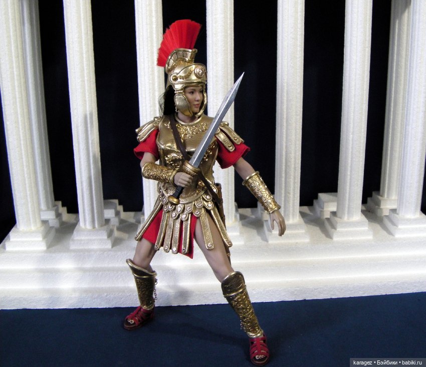 Римская центурионка — Одежда и обувь для кукол своими руками: фото