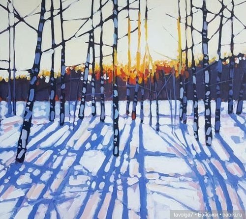 Март - движение света и цвета