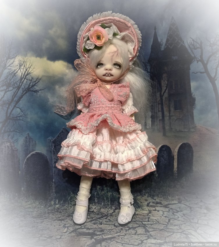 Детка Агаша — Лепка авторских кукол: полимерная глина (фото 9)