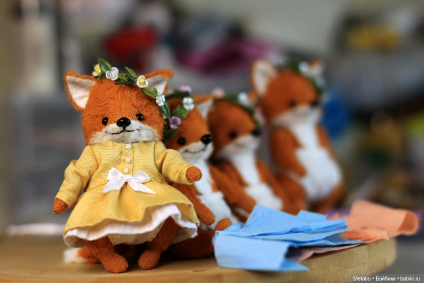 Весенняя коллекция. Лисички