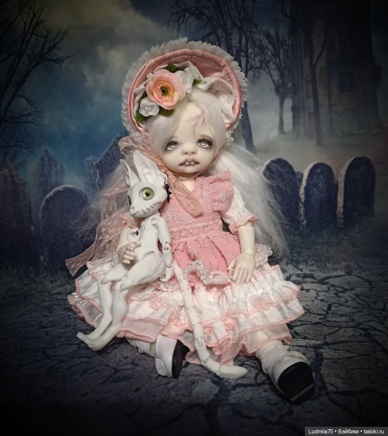 Детка Агаша — Лепка авторских кукол: полимерная глина (фото 10)