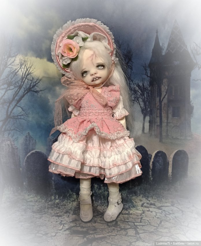 Детка Агаша — Лепка авторских кукол: полимерная глина (фото 8)