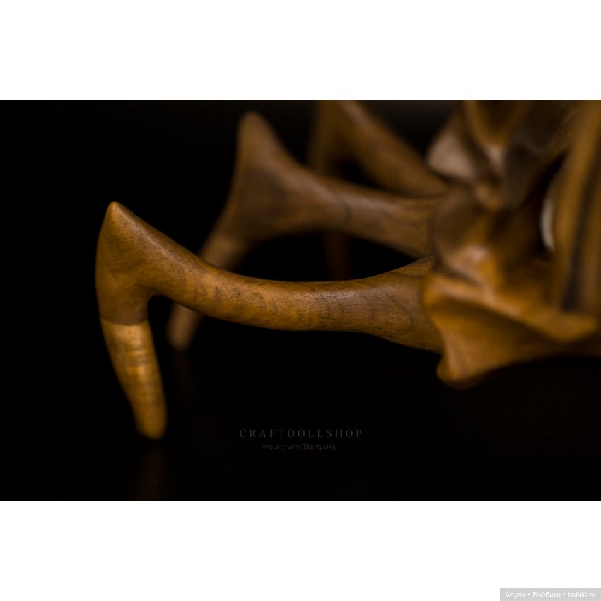 Деревянный Трон - Паук для кукол 1/4 (фото 8)