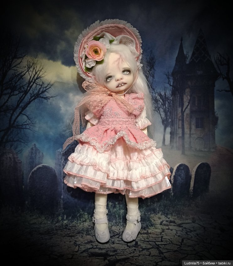 Детка Агаша — Лепка авторских кукол: полимерная глина (фото 7)