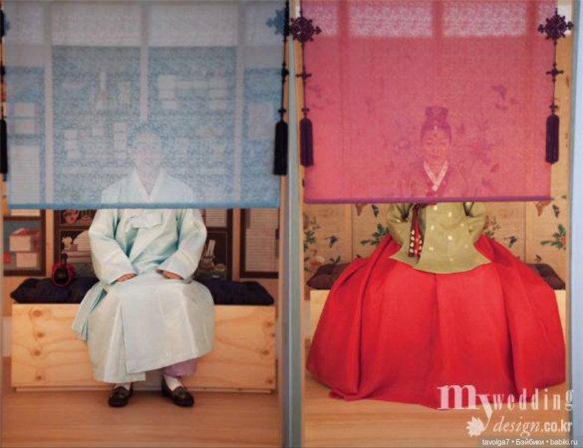 Свадебный ханбок Южная Корея (фото 2)