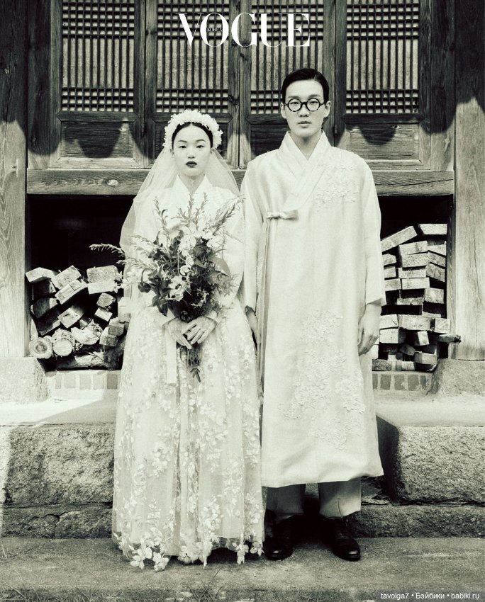 Свадебный ханбок Южная Корея