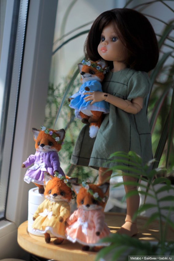 Миша и лисички — Куклы Paola Reina (Паола Рейна): новинки