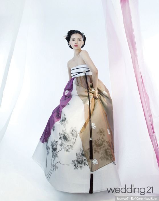 Свадебный ханбок Южная Корея