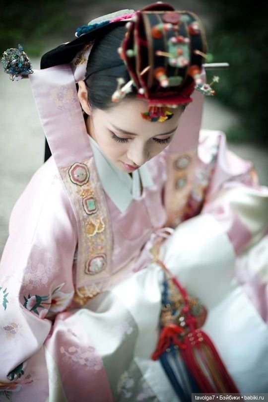 Свадебный ханбок Южная Корея