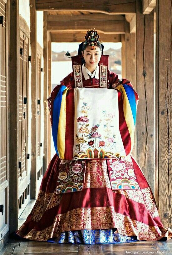 Свадебный ханбок Южная Корея (фото 3)