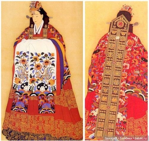 Свадебный ханбок Южная Корея (фото 4)